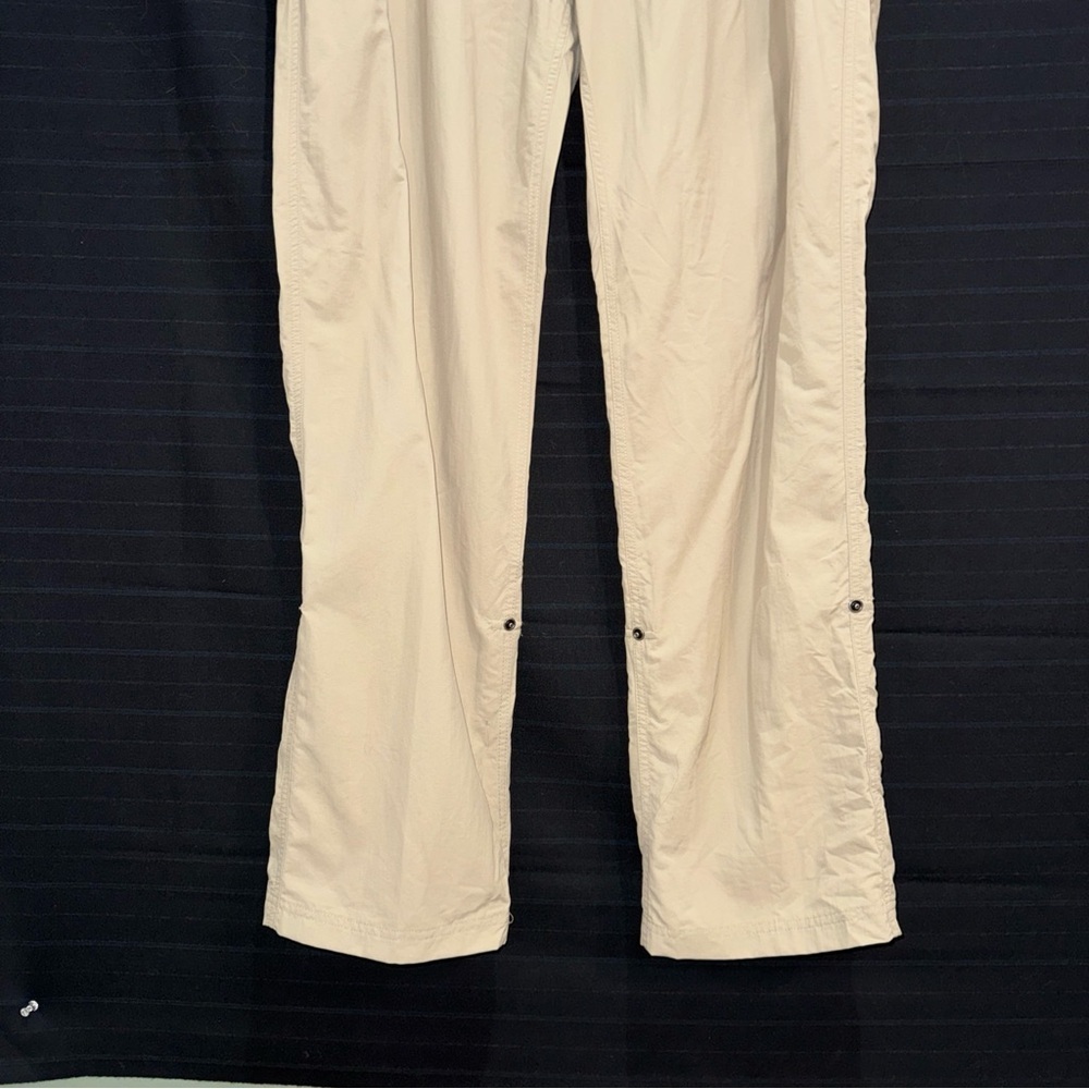 NWT White Sierra Roll Up Tan Khaki Hiking Performance Pant Women’s XL Gorpcore - Picture 2 of 15